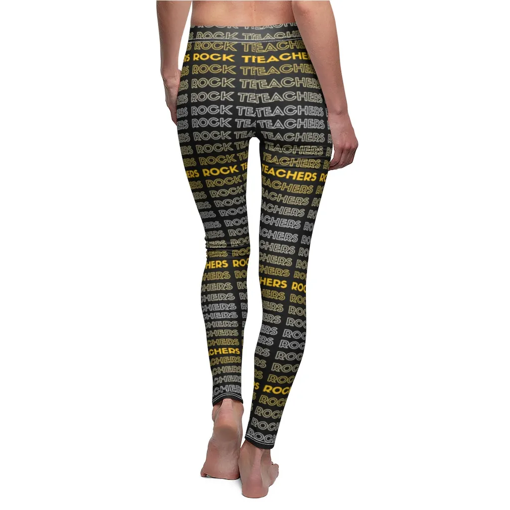 Women's Teachers Rock Leggings