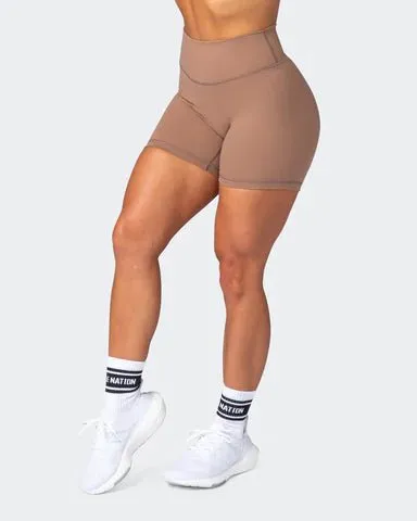 Zero Rise Everyday Midway Shorts - Chocolate Malt