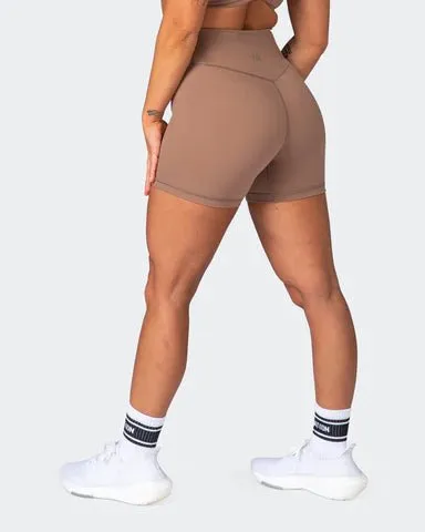 Zero Rise Everyday Midway Shorts - Chocolate Malt