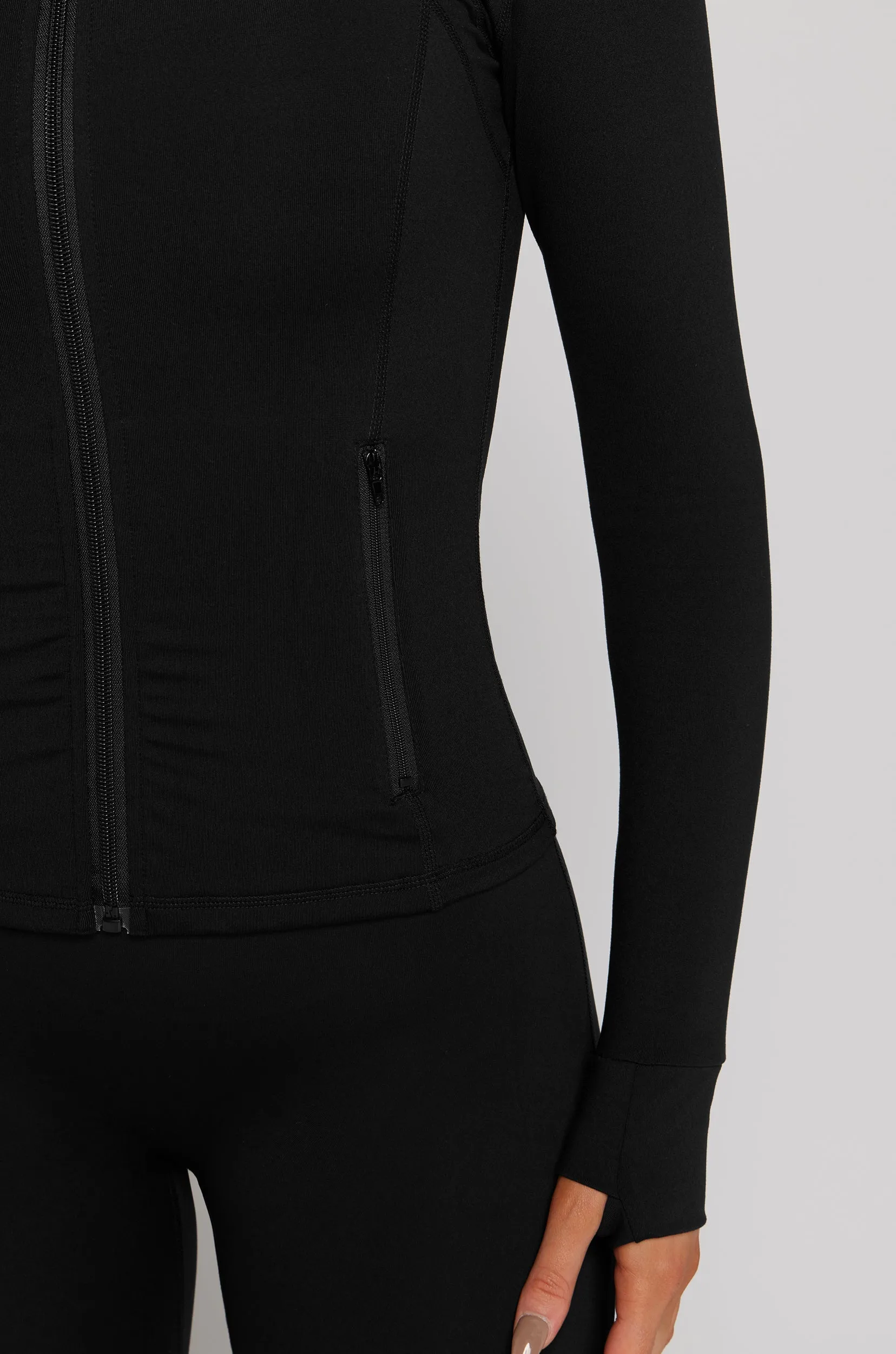 Zip Jacket - Black