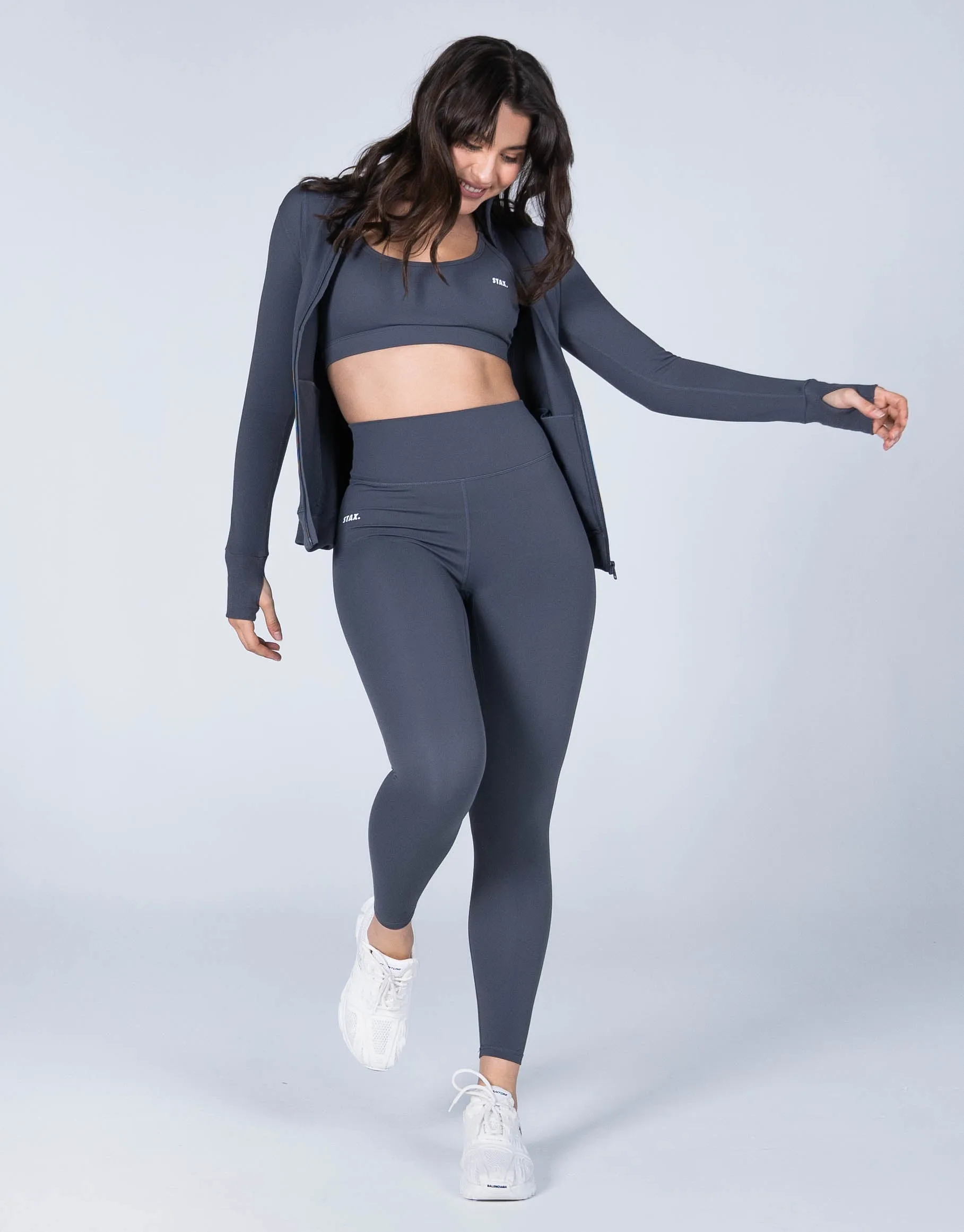 Zip Jacket NANDEX ™ - Charcoal Grey