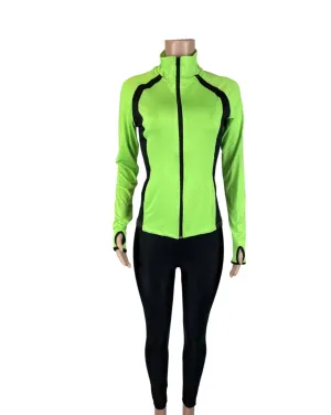 Zip Up Jacket & Leggings Set