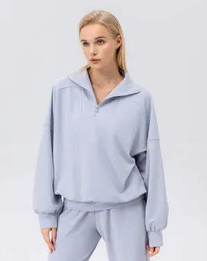Zip Workout Hoodless Sweatshirt