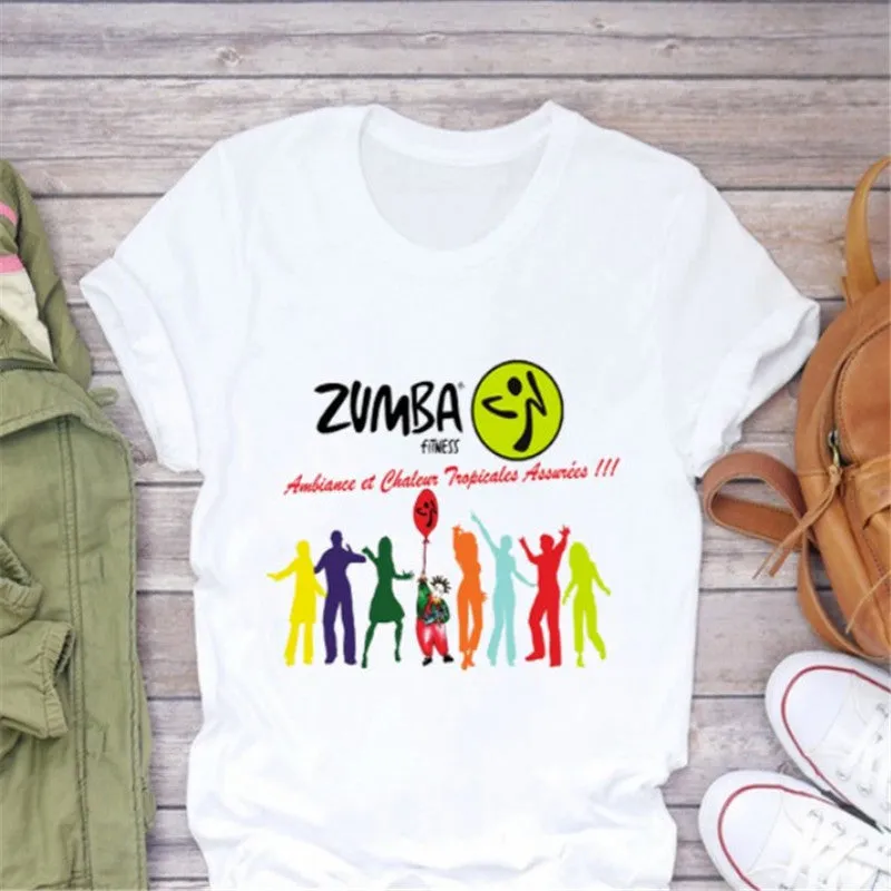 Zumba Print Plus Size Women's T-shirt